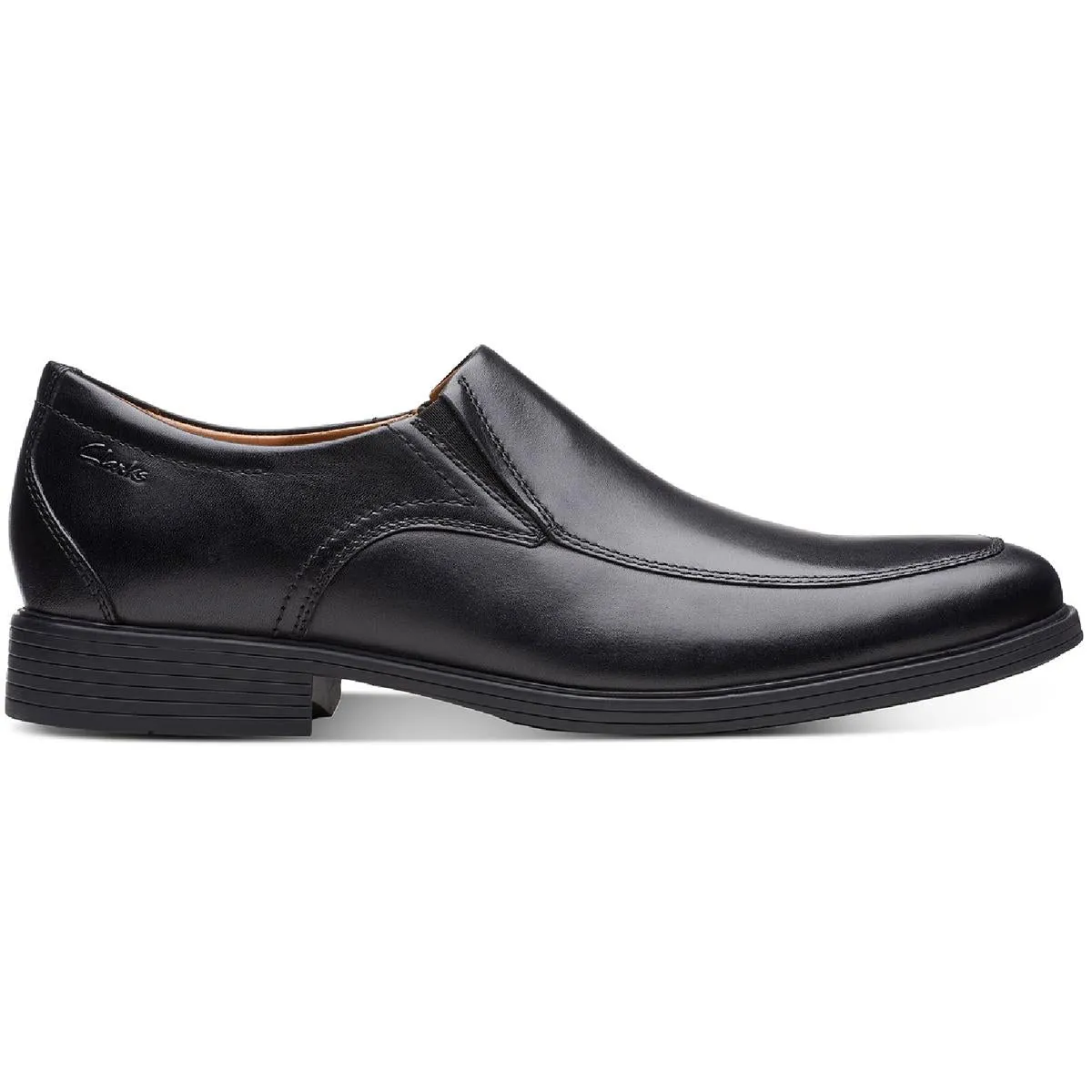 Clarks Mens Whiddon Step Leather Slip On Loafers