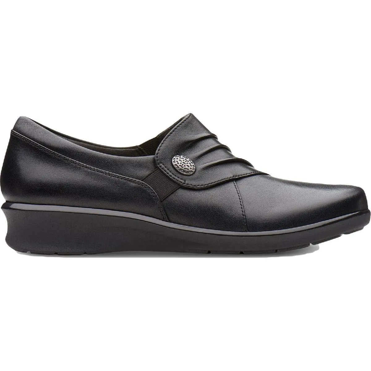 Clarks Womens Hope Roxanne Leather Slip On Fashion Loafers