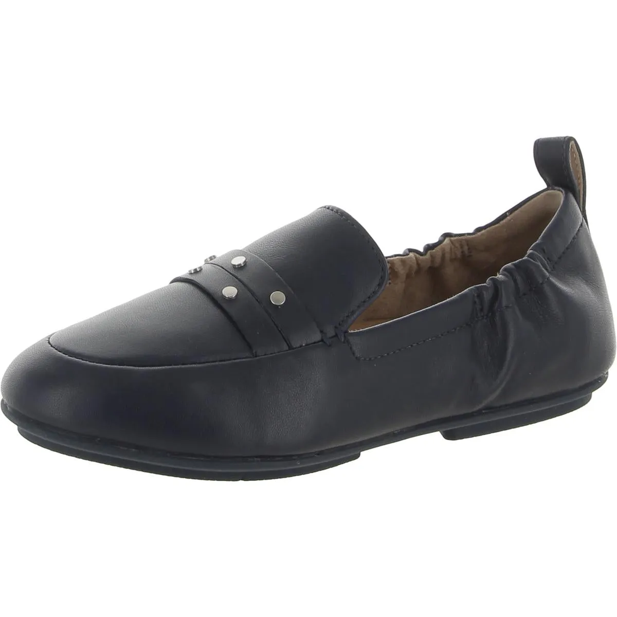 Fitflop Womens Allegro Leather Slip On Loafers