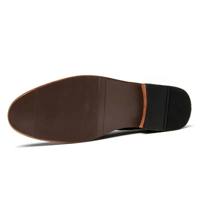 Men's Formal Slip On Faux Leather Loafers