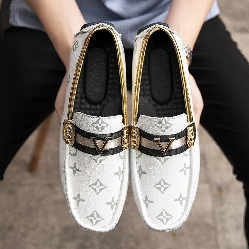 Men's Slip-on Faux Leather Loafers