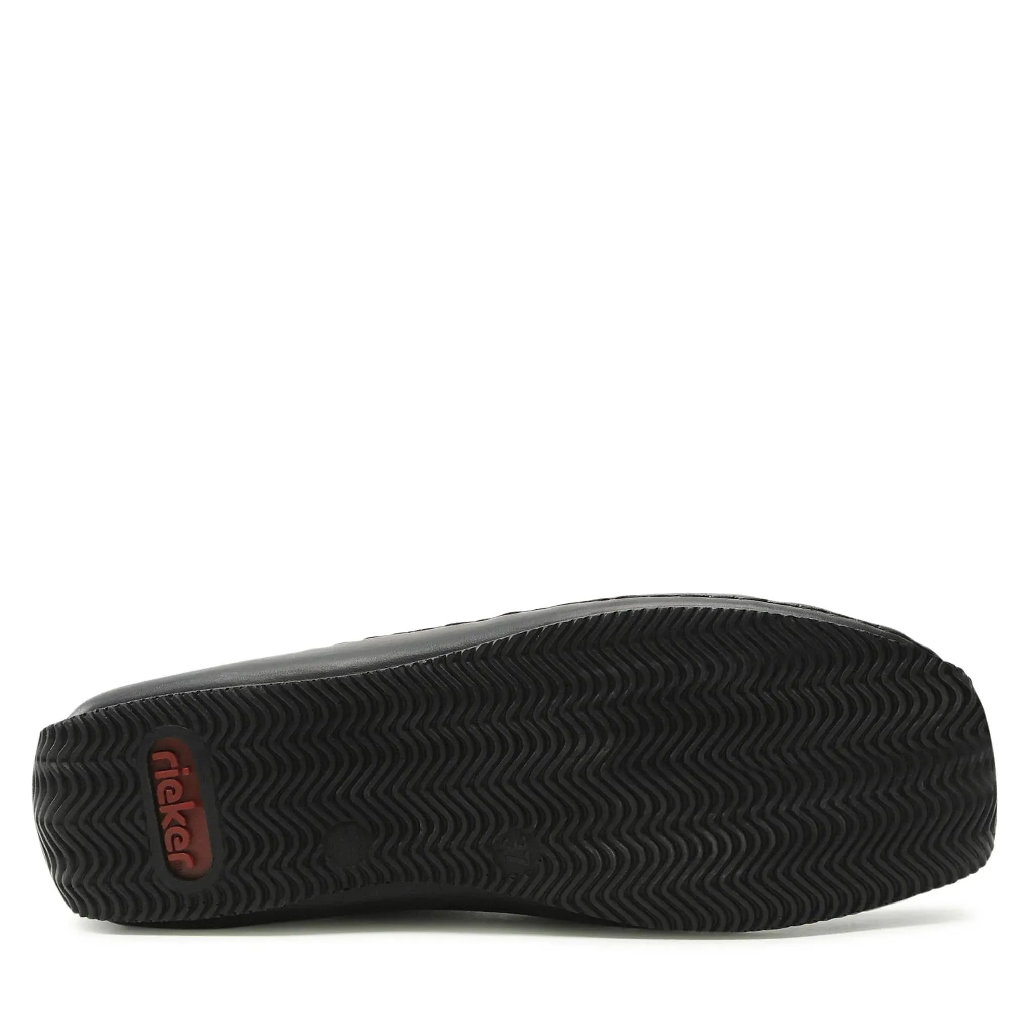 Rieker Women's Slip On Loafers- Black