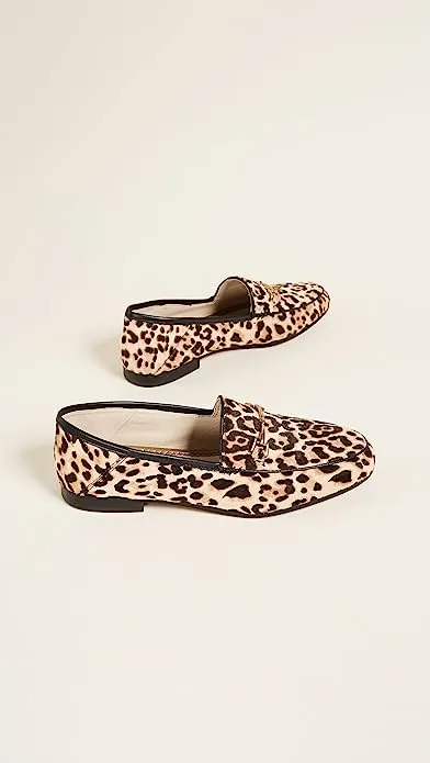 Sam Edelman Loraine San Leopard Slip On Classic Almond Toe Slip-on Loafers